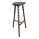 Tabouret tripode en bois massif