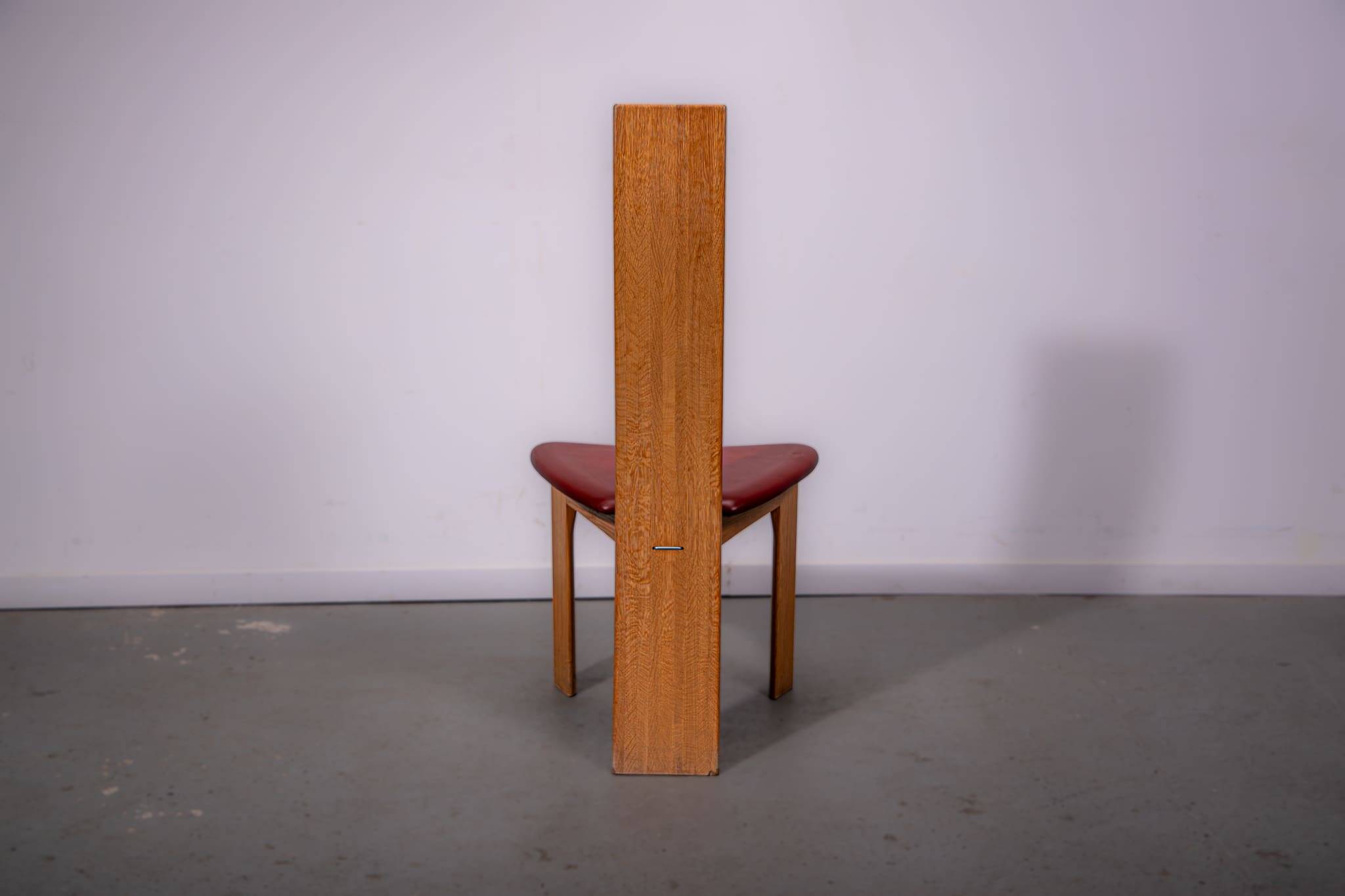 8 chaises Iris par Bob Van den Berghe pour Van den Berghe – Pauvers