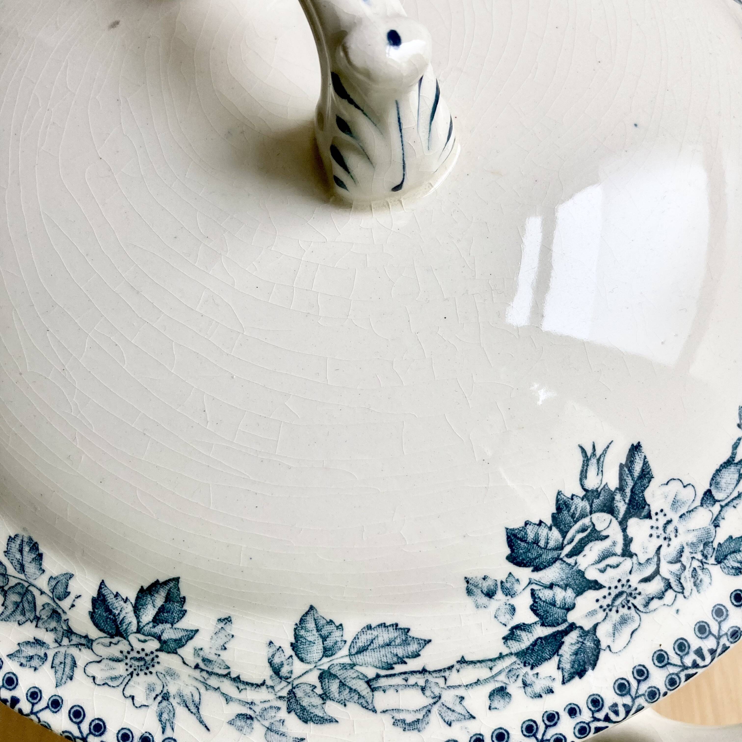 Soupière / légumier Saint-Amand "Guadeloupe"