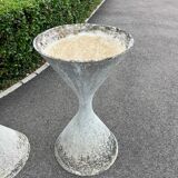 Pair of diabolo planters anton bee willy guhl large model