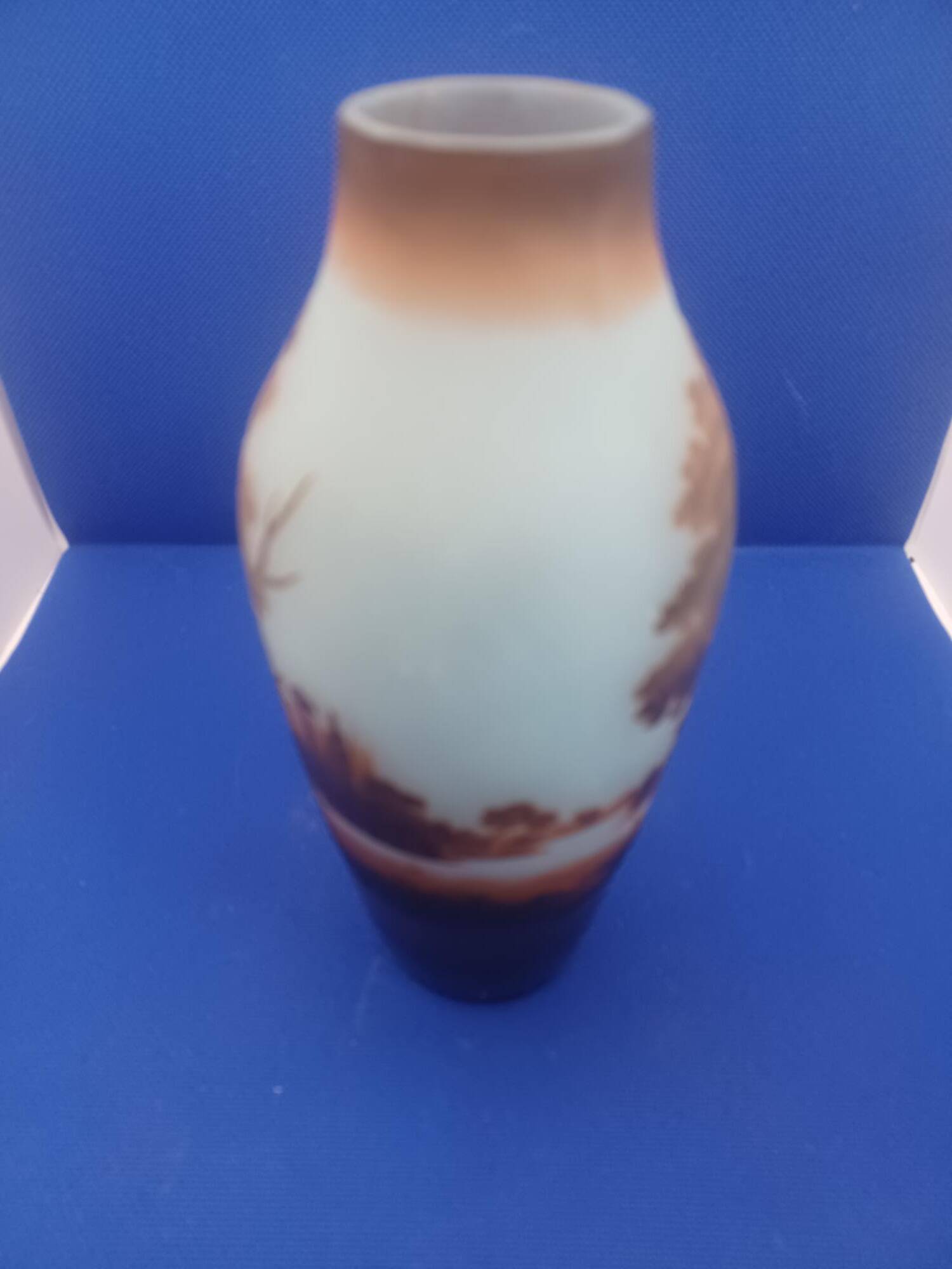 Glass paste vase