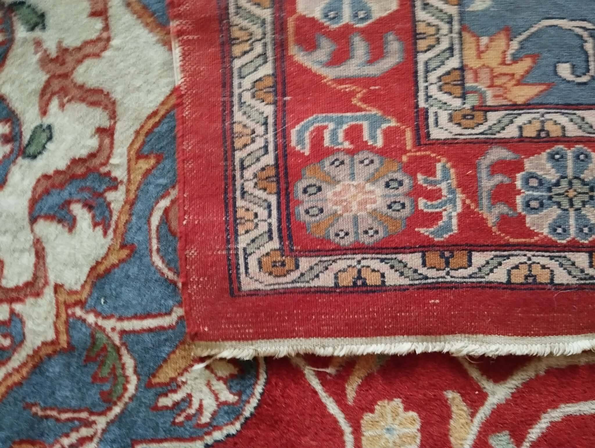Handmade Indo Tabriz rug 212x144cm