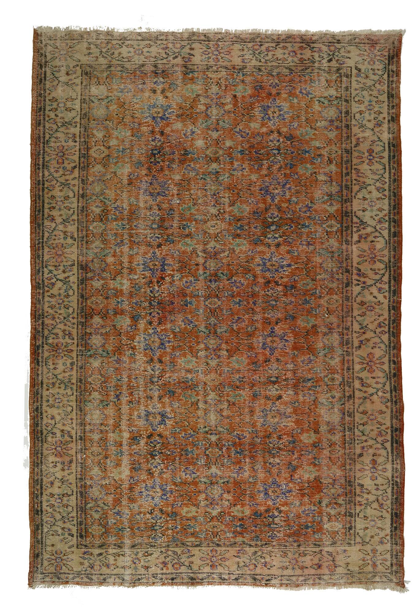 Modern Unique Rug, Turkish Oriental Handmade Boho Kilim Rug,for Kitchen,Bedroom 298 x 203 cm