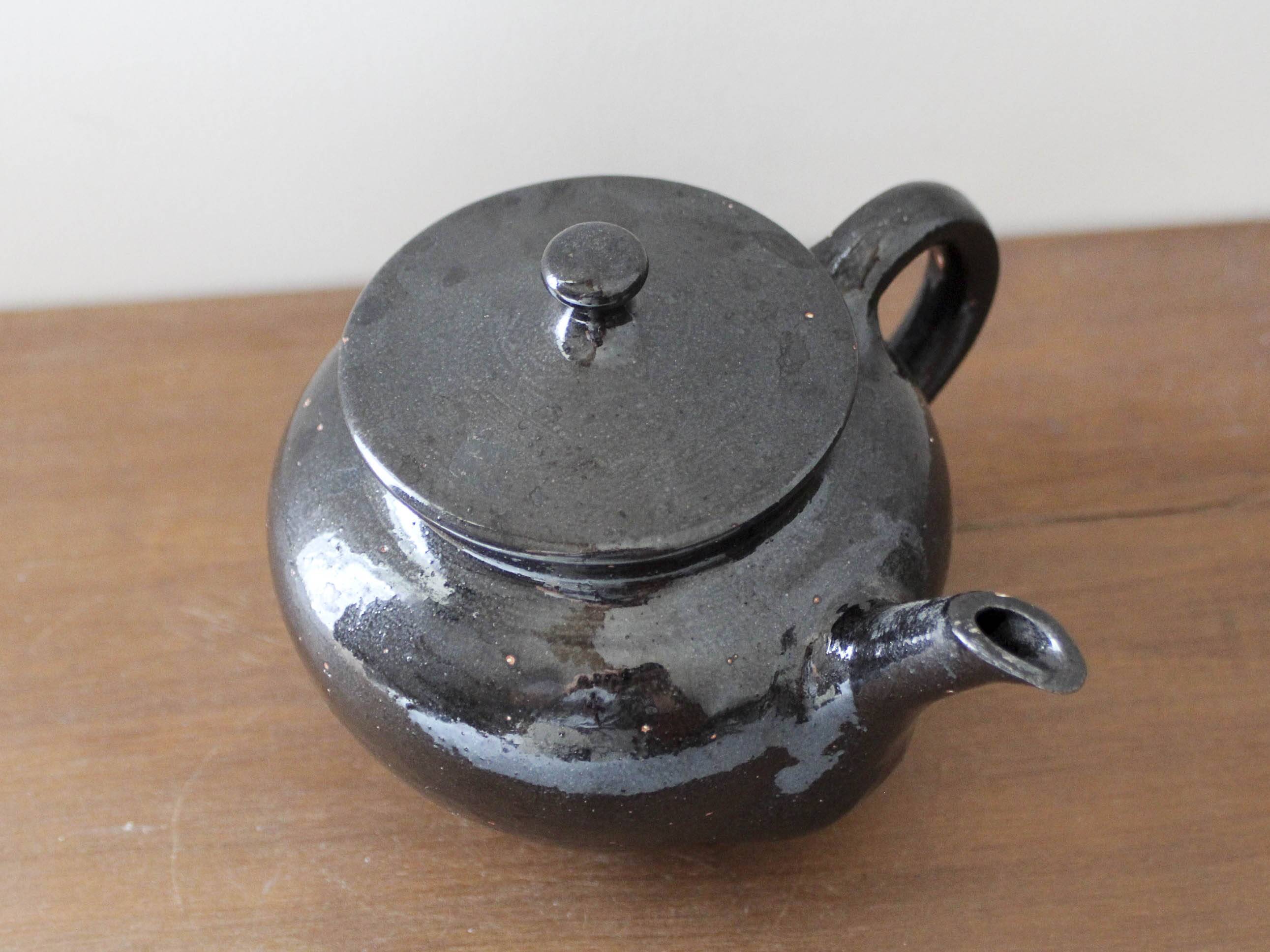 Glazed ceramic teapot Pottery Hamel Nehou