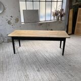 2m pine and oak farmhouse table