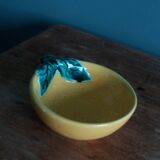 Lemon bowl in slipware