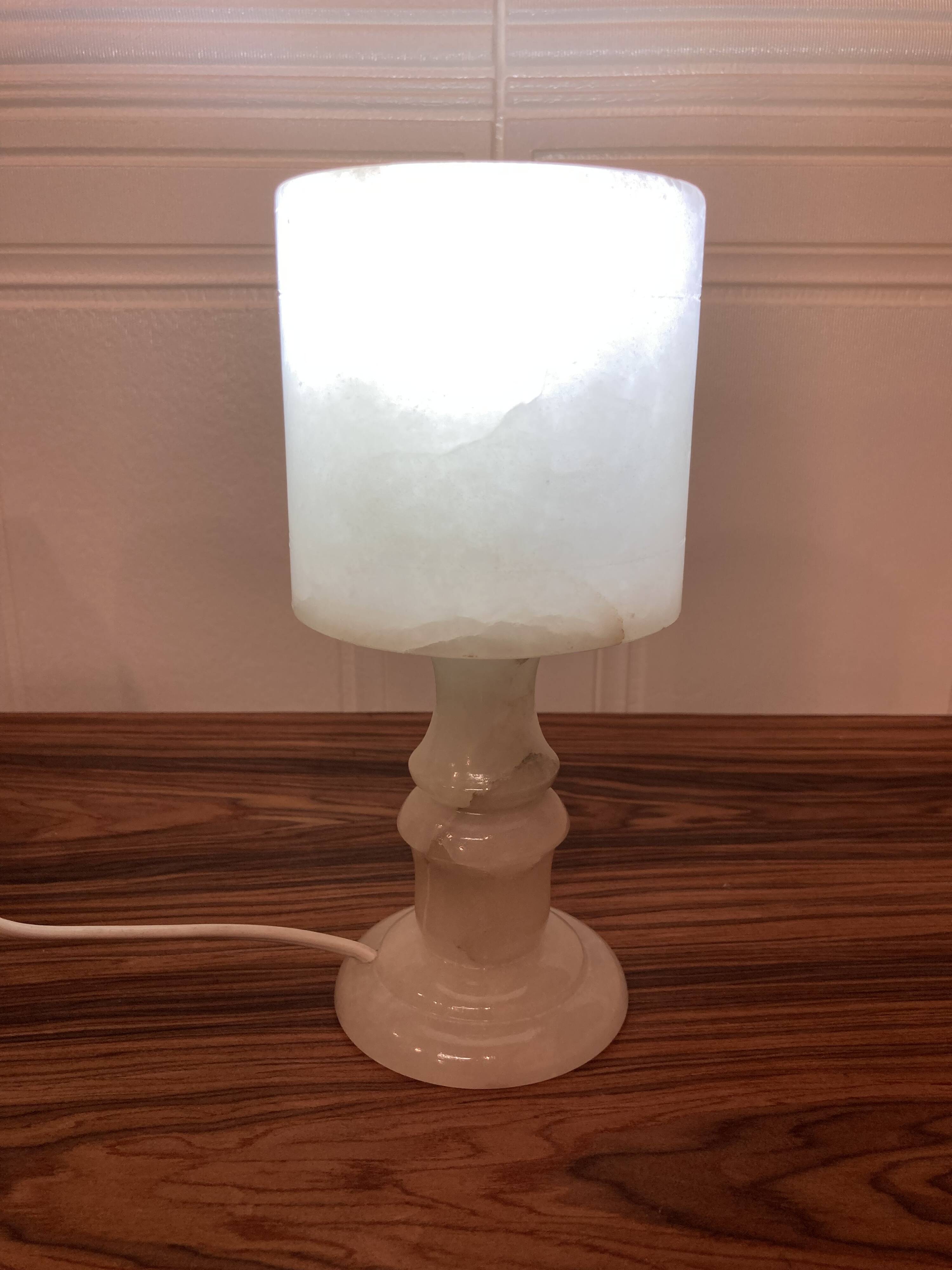 ALABASTER LAMP "DESIGN 1950".