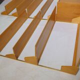 Design shelving system shelf teak wall shelf WK furniture 50s 60s