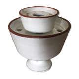 Vintage ceramic flower spades