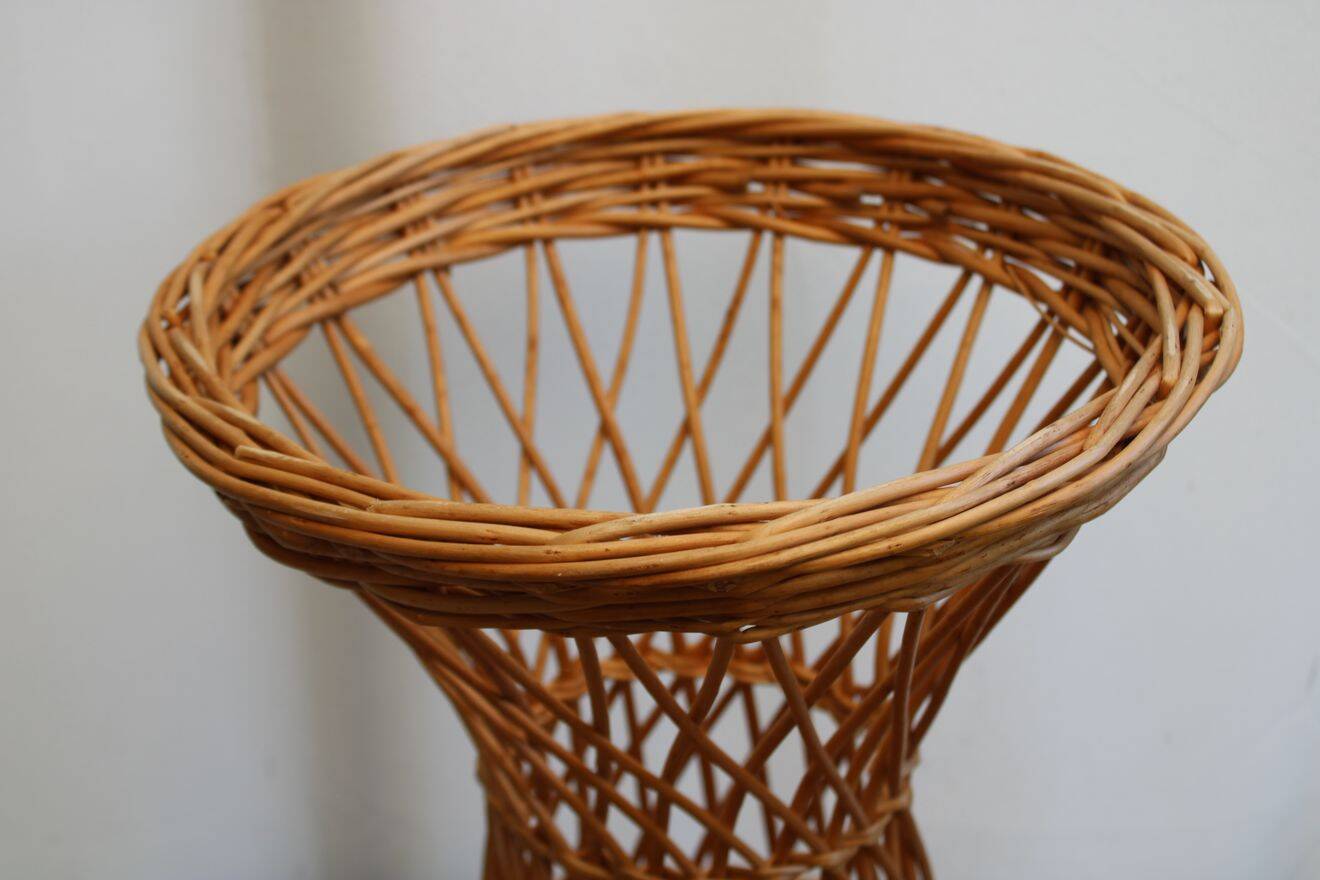 Wicker coffee table