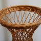 Wicker coffee table