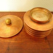 Empty pocket with its copper and metal incubator