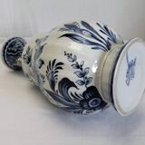 Vintage Delfia ceramic vase 36 cm