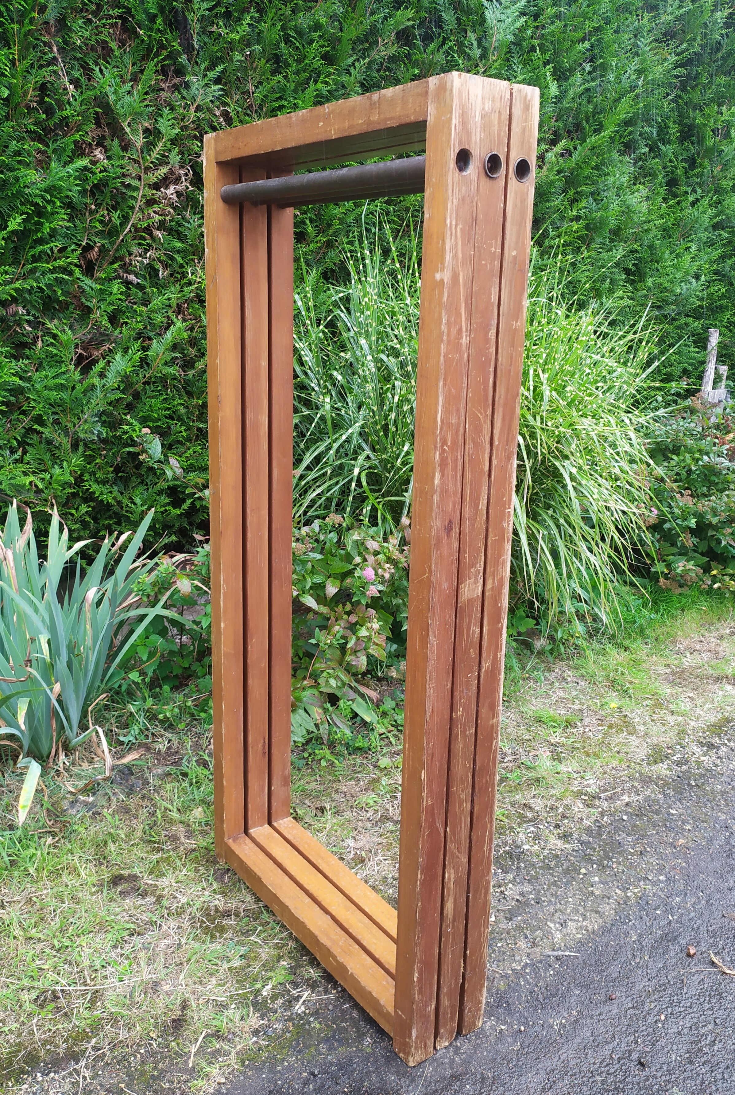 Wooden rack