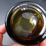 Set of 6 smoked glasses of the brand vereco - around 1970