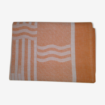 Nappe en coton damassé 140 x 150 cm
