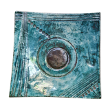 Square ceramic pocket trays Vallauris