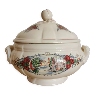 Old tureen Sarreguemines Obernai