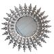 Magnificent sun mirror from the 1950s Italy.