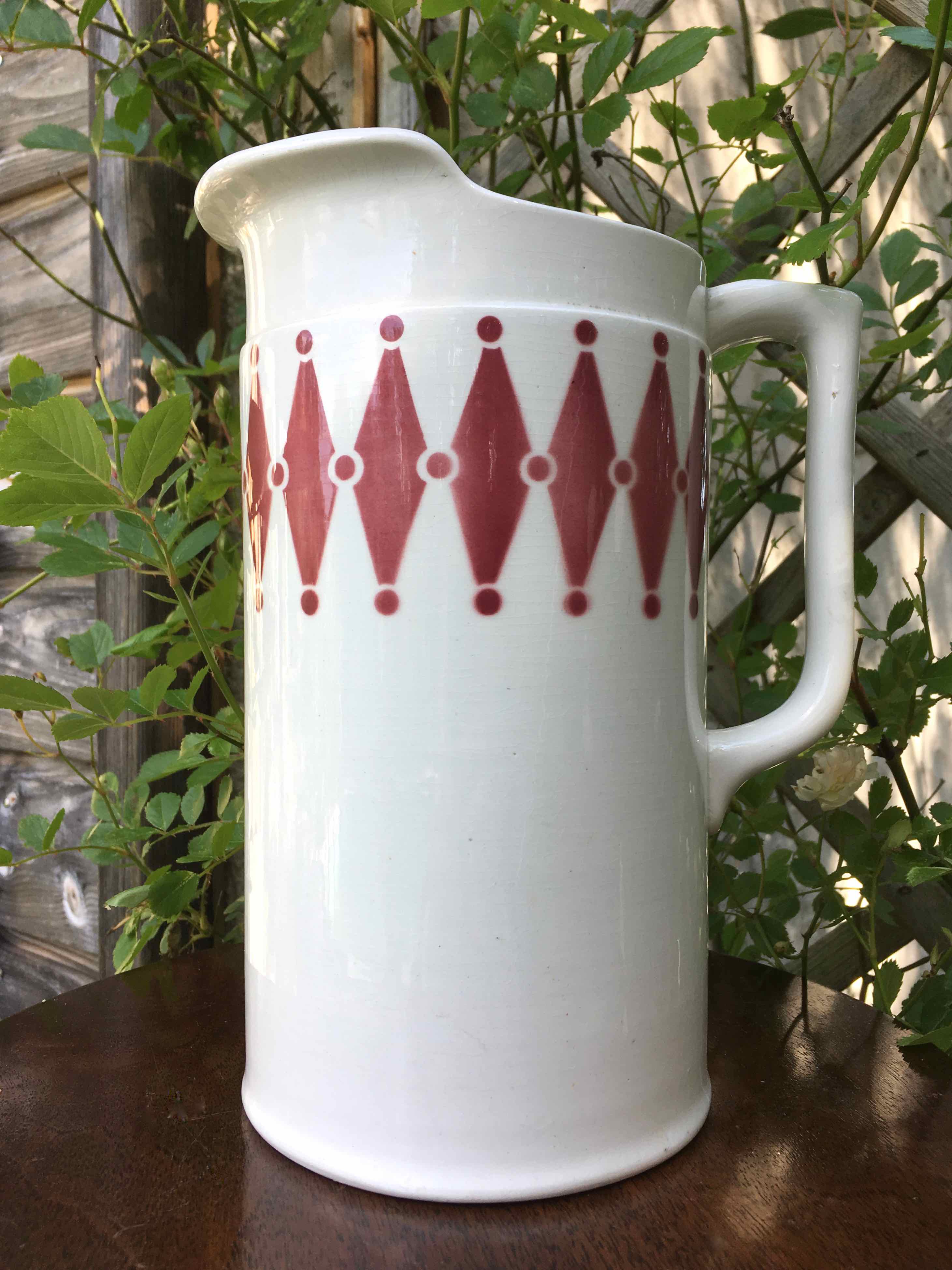 Broc de toilette Digoin Sarreguemines