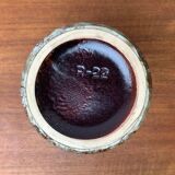 Brutalist Fat Lava Vase in Ceramic by Ruscha, West Germany, 1960s