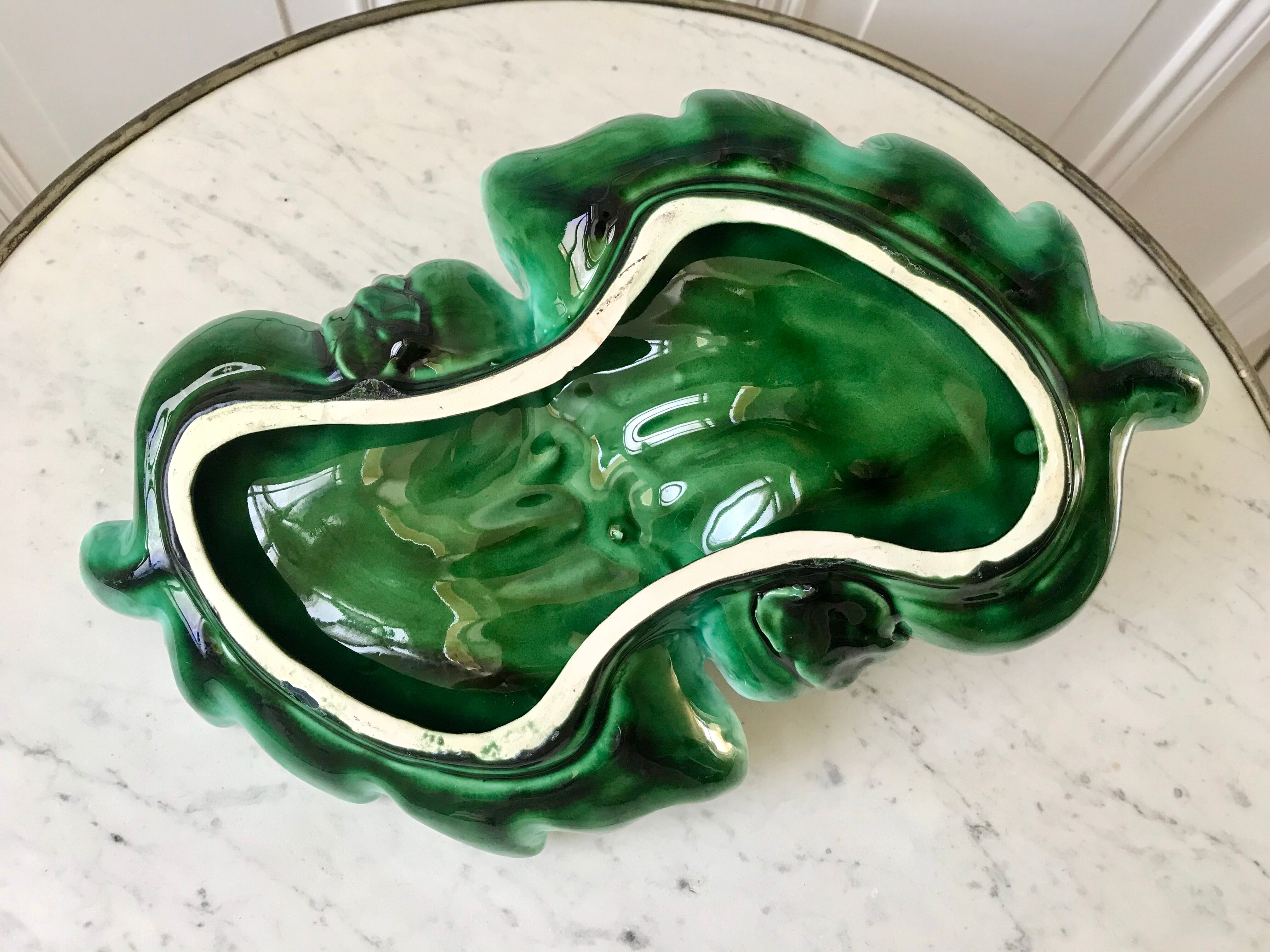 Ceramic display / slip model leaf years 60-70