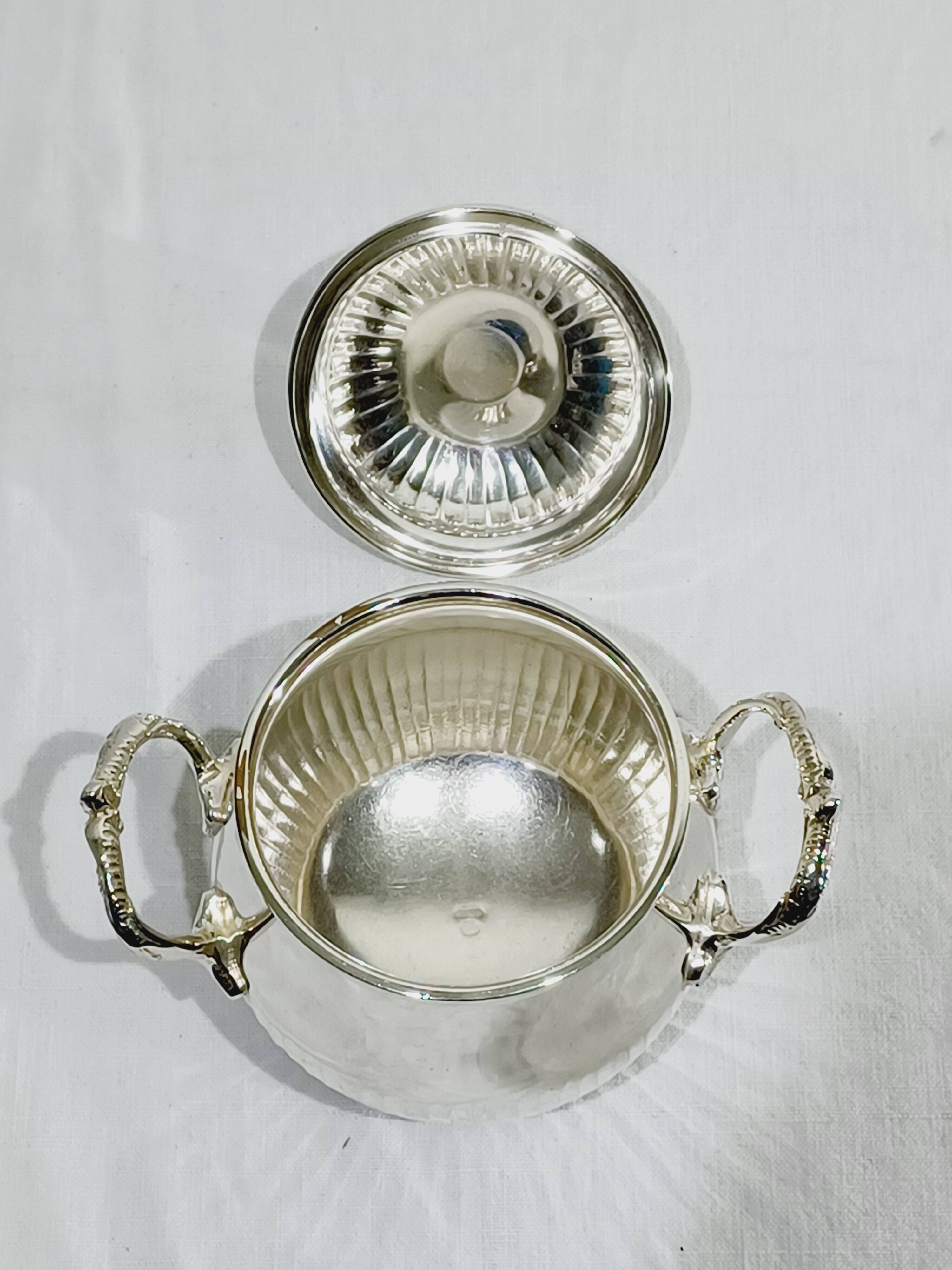 Christofle – sucrier à godrons
