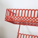 Wall shelf, vintage metal