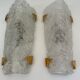 Pair wall lamps jt kalmar vintage design 70s