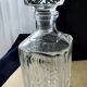 Crystal whisky carafe from Arques, Villandry model.