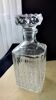 Crystal whisky carafe from Arques, Villandry model.