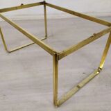 Golden sofa end table