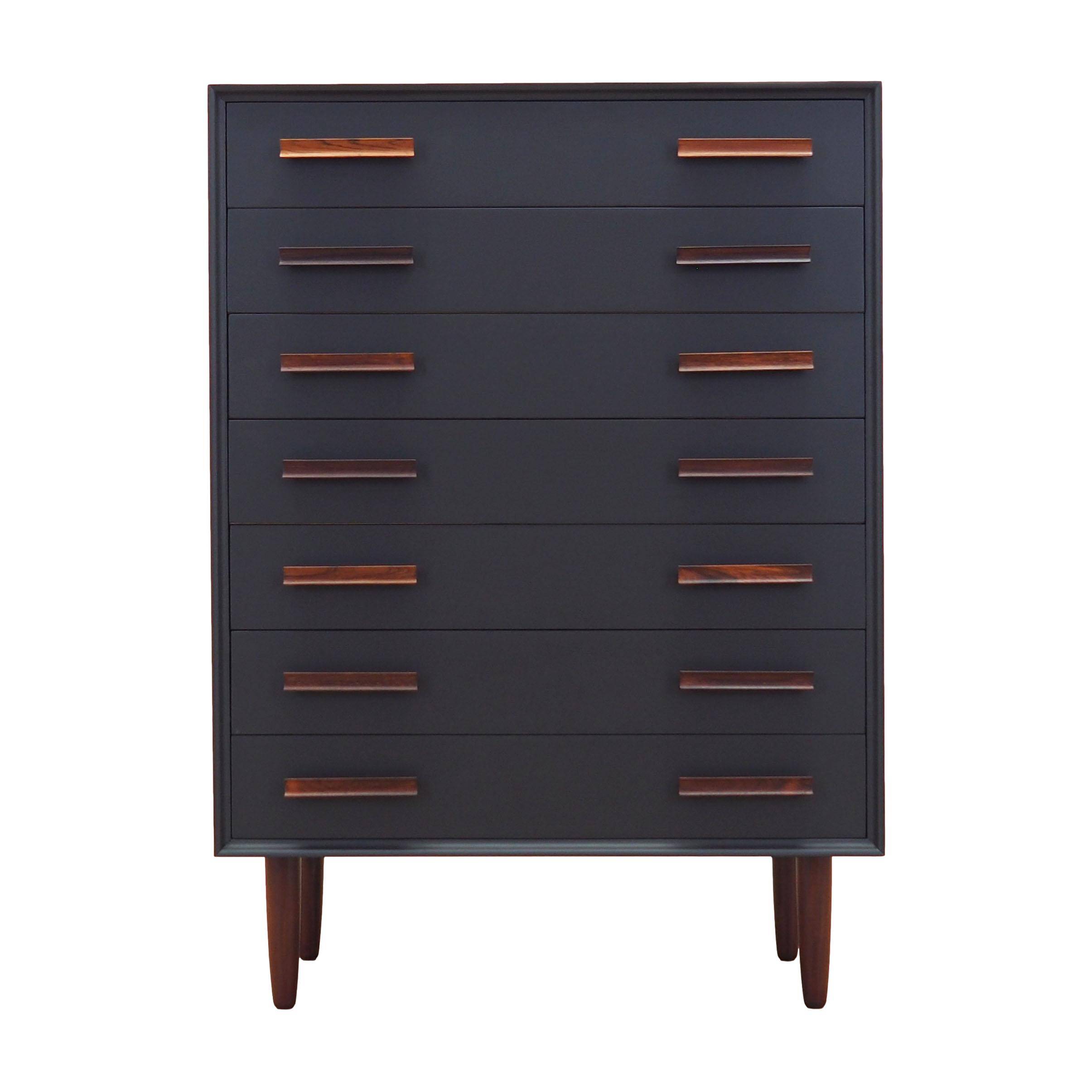 Commode en palissandre, design danois, années 1970, production : Danemark