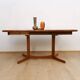 Teak dining table by Dyrlund