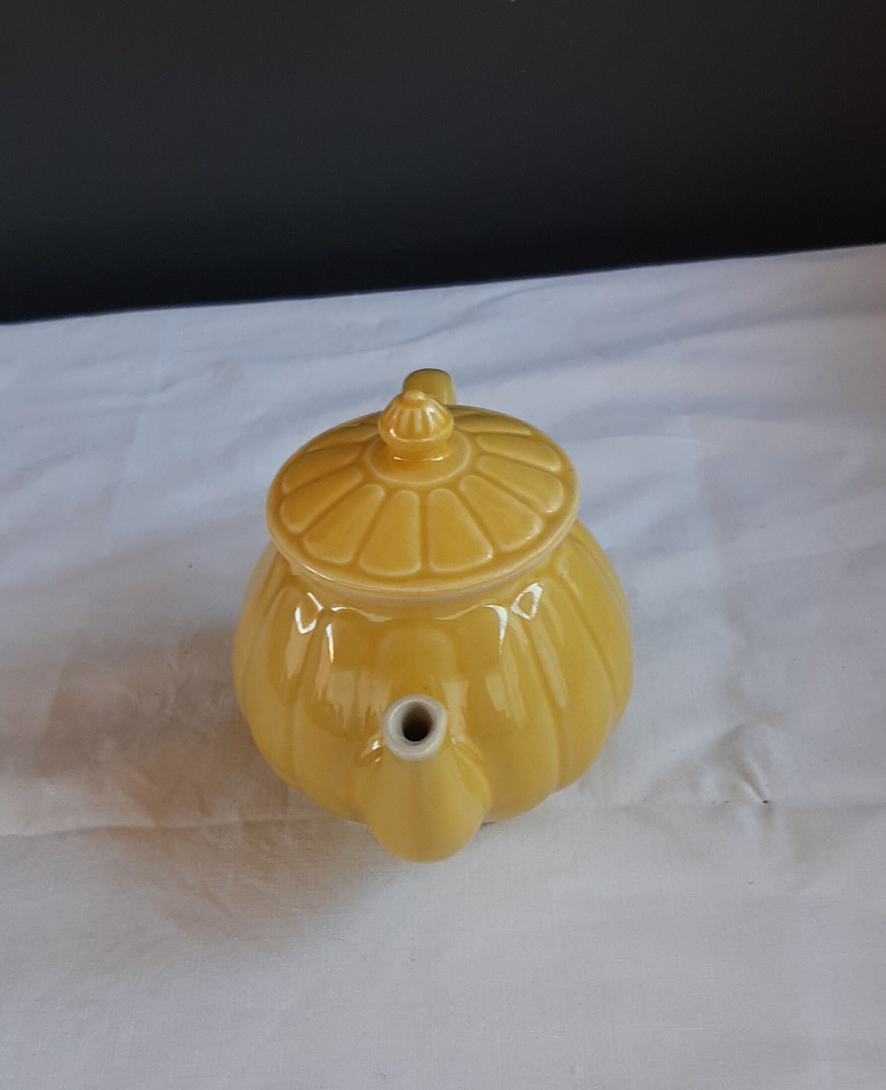 Yellow teapot