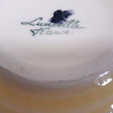 Petit déjeuner Luneville peint main jaune pâle