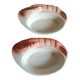 Two vintage Charles Amand ramekins