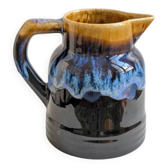 Vintage ceramic pitcher Vallauris style