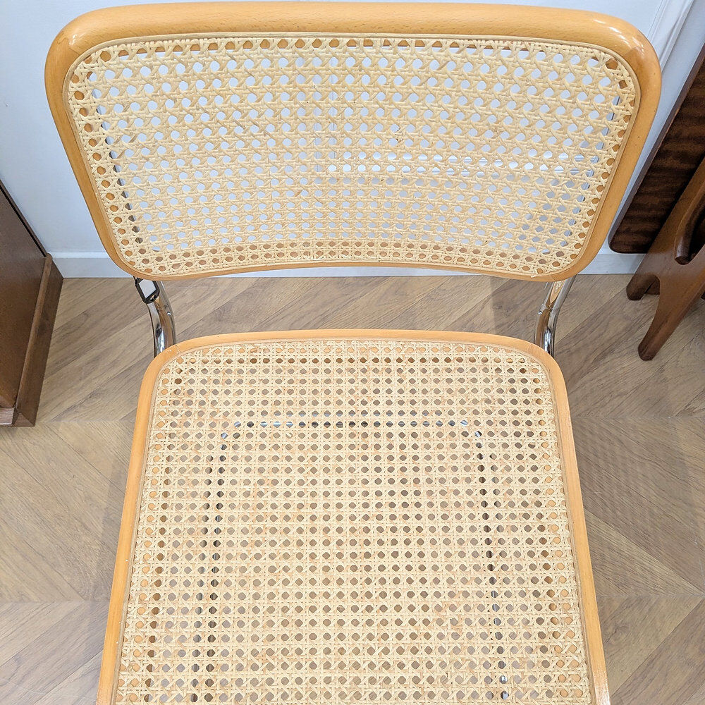 Lot de 4 chaises B32 par Marcel Breuer