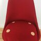 Tulip swivel chair on wheels by Eero Saarinen