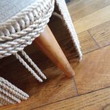 Paire de fauteuils crapaud en velours