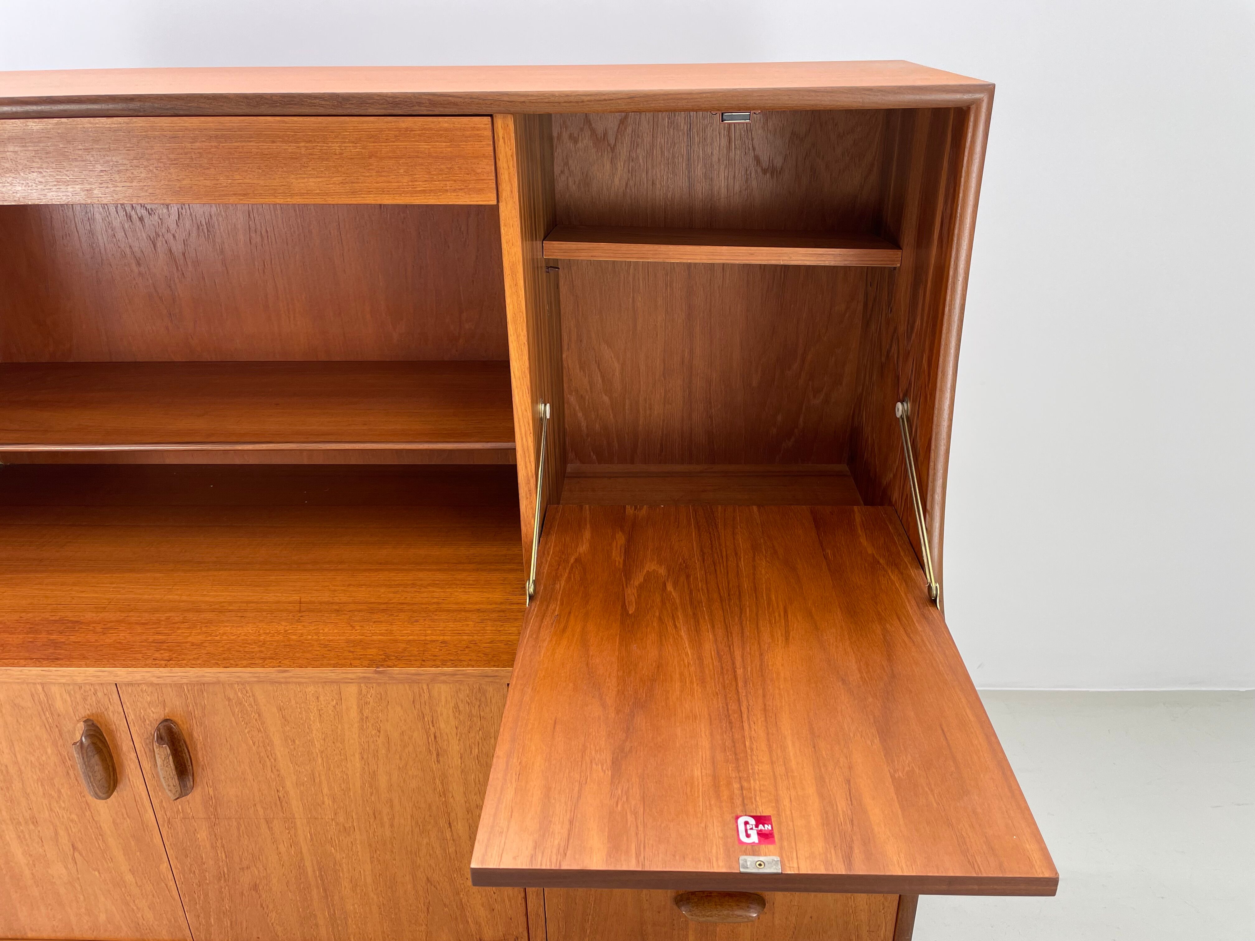 Vintage g-plan highboard 1960's