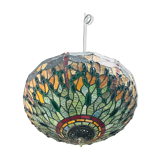 Tiffany Dragonfly green hanging ceiling lamp