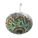 Suspension tiffany dragonfly green