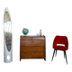 Vintage Scandinavian look shoe cabinet