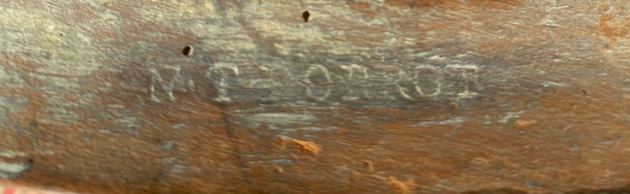 N.T Porrot Pair Of Armchairs In Natural Wood Of Louis XV xviii period Eme Century