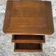 Antique Nightstand TRICOIRE Louis XVI Style Wood 2 Drawers Vintage