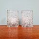 Pair of frosted glass wall sconces, J.T. Kalmar, 1960-70