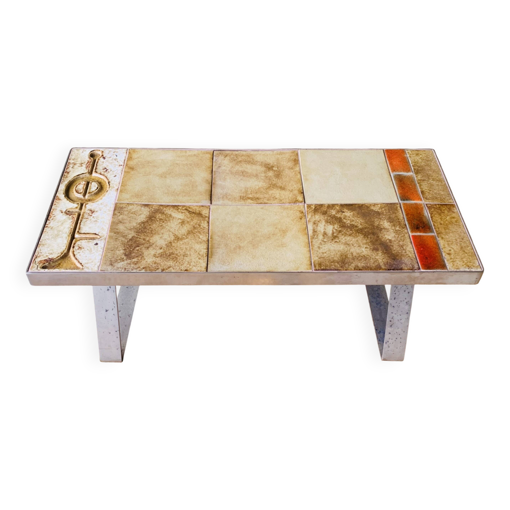 Vintage ceramic coffee table – 1970s