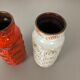 Set of 'Onion' vases made by Scheurich, Germany
